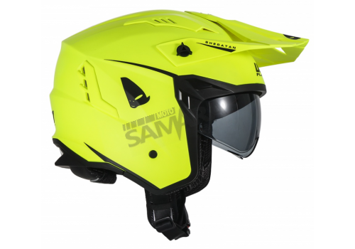 Κράνος ανοιχτό UFO SHERATAN κίτρινο fluo