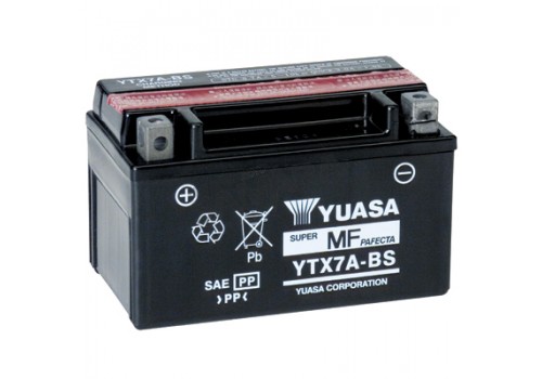 Μπαταρία YUASA YTX7A-BS +- ROC