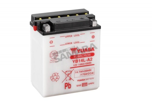 Μπαταρία YUASA YB14L-A2 -+ DC