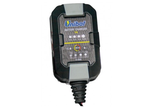 Φορτιστής μπαταρίας όλων των τύπων 1A 6V/12V UNIBAT CH-1000
