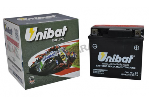 Μπαταρία UNIBAT CBTX5L-BS (YTX5L-BS)
