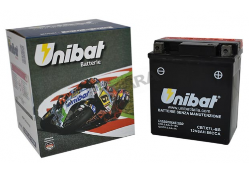 Μπαταρία UNIBAT CBTX7L-BS (YTX7L-BS)