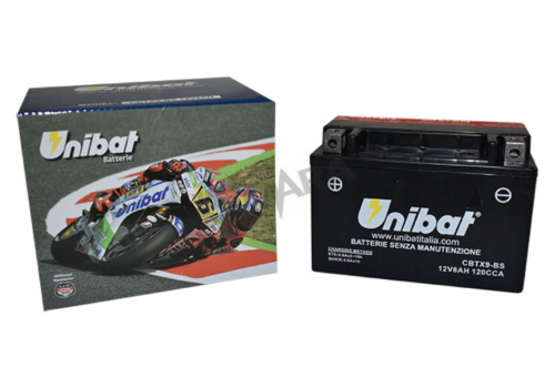 Μπαταρία UNIBAT CBTX9-BS (YTX9-BS)