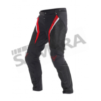 Παντελόνι DAINESE DRAKE SUPER AIR TEX μαύρο/κόκκινο/άσπρο 