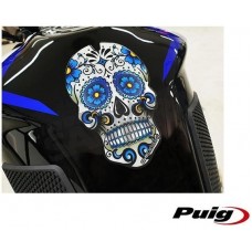 Tank Pad PUIG SKULL ΜΠΛE UNIVERSAL