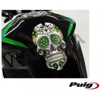 Tank Pad PUIG SKULL ΠΡΑΣΙΝΟ UNIVERSAL