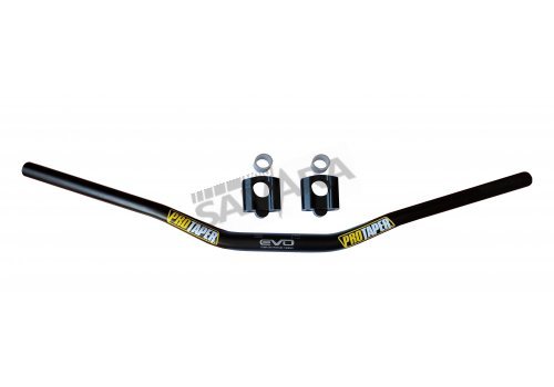 Τιμόνι αλουμινίου FAT-BAR 25° μαύρο 3cm