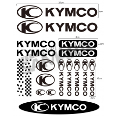 Αυτοκόλλητα KYMCO σετ