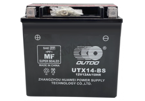 Μπαταρία OUTDO YTX14-BS