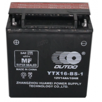 Μπαταρία OUTDO YTX16-BS