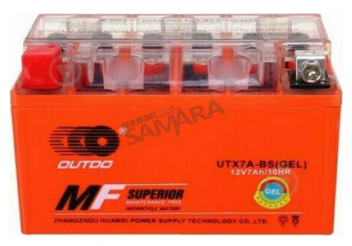 Μπαταρία OUTDO YTX7A-BS GEL