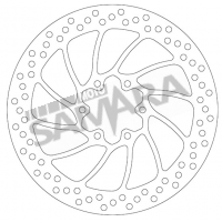 Δισκόπλακα εμπρός για KTM DUKE 125 / 200 / 390 SBS