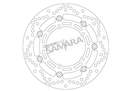 Δισκόπλακα εμπρός για YAMAHA MT-03 / FZ 600 FAZER SBS