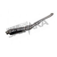 Εξάτμιση για YAMAHA CRYPTON-X 135 GL RACING χρώμιο