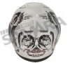 Κράνος κλειστό SMK TWISTER SKULL