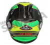 Κράνος κλειστό SMK TWISTER CARTOON GREEN-YELLOW