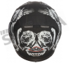 Κράνος κλειστό SMK TWISTER SKULL BLACK