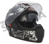 Κράνος κλειστό SMK TWISTER SKULL BLACK