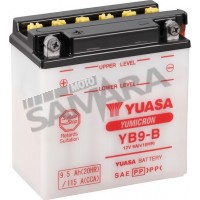 Μπαταρία YUASA YB9-B +- CP