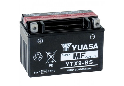 Μπαταρία YUASA YTX9-BS +- CP