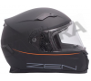 Κράνος κλειστό ZEN ZN-820 μαύρο-πορτοκαλί ματ