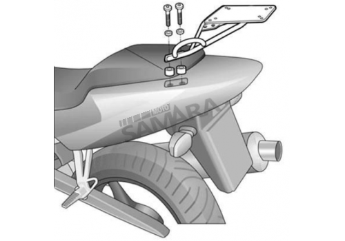 Σχάρα βαλίτσας για HONDA CBR 600F '94 SHAD