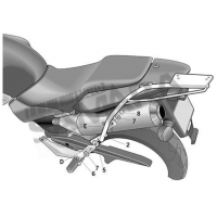 Σχάρα βαλίτσας για HONDA CB 900 HORNET SHAD