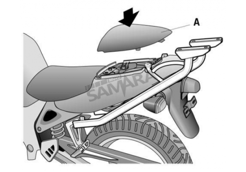 Σχάρα βαλίτσας για SUZUKI SV 650 SHAD