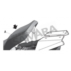 Σχάρα βαλίτσας για KAWASAKI ZRX 1200 SHAD