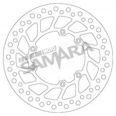 Δισκόπλακα εμπρός για HONDA CRF 250/450 SBS