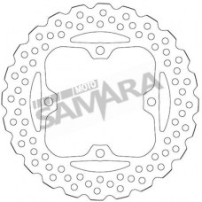 Δισκόπλακα μαργαρίτα πίσω για KAWASAKI VERSYS 1000 / Z 750 / Z 1000 SBS