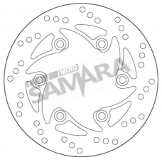 Δισκόπλακα πίσω για KTM DUKE 125 / 200 / 390 SBS