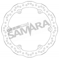 Δισκόπλακα μαργαρίτα εμπρός για HONDA CB 500X/F SBS
