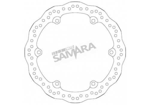 Δισκόπλακα μαργαρίτα εμπρός για HONDA CB 500X/F SBS