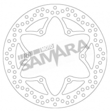 Δισκόπλακα εμπρός & πίσω για YAMAHA XV 125/250/750/1100/ XTZ 660 / 1200 SBS