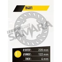 Δισκόπλακα πίσω για HONDA AX-1 / CR 125/250 FRANCE EQUIPEMENT