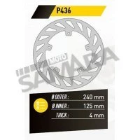 Δισκόπλακα πίσω για APRILIA SCARABEO 125/250 FRANCE EQUIPEMENT