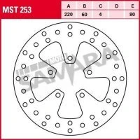Δισκόπλακα για APRILIA LEONARDO 150/250 TRW LUCAS