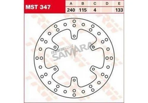 Δισκόπλακα πίσω για YAMAHA WR 125/426 TRW LUCAS