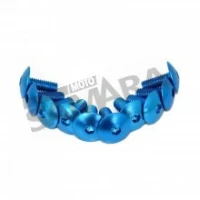 Βίδες αλουμινίου 6x15mm ΜΠΛΕ
