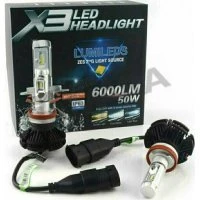 Λάμπες 12V Η11 LED Χ3 6000LM
