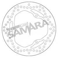 Δισκόπλακα πίσω για YAMAHA X-MAX 125/250 SBS