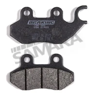 Τακάκια φρένων BRAKING για SYM HD 125/200 / SYMPHONY 50/125 / CITYCOM 125/300