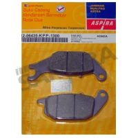 Τακάκια πίσω για HONDA SUPRA-X 125I HELMIN ASPIRA
