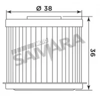 Φίλτρο λαδιού MIW/H1020 (HF117)