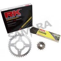 Αλυσιδογράναζα για HONDA CBR 125 RK 428HSB-124L