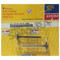 Βαλβίδες Εισαγωγής/Εξαγωγής για HONDA SUPRA-X 125i HELMIN ASPIRA