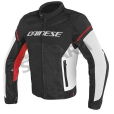 Μπουφάν DAINESE AIR FRAME D1 TEX μαύρο-λευκό-κόκκινο