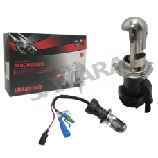Λάμπες XENON LIMASTAR 12V 35/35W H4 HIGH/LOW 6000K για HID σύστημα