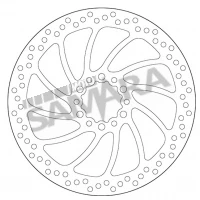 Δισκόπλακα εμπρός για KTM DUKE 125 / 200 / 390 SBS